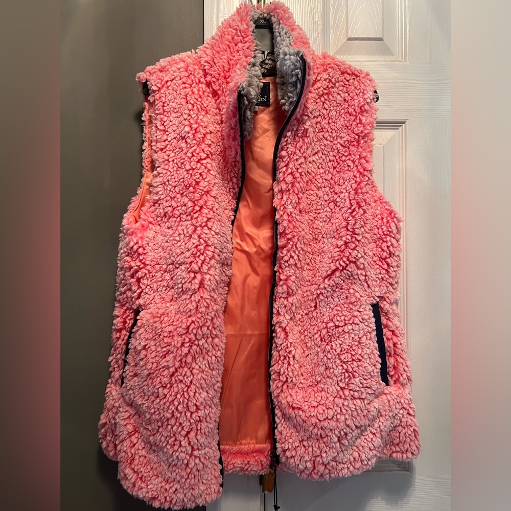 NWT Simply Southern fuzzy vest